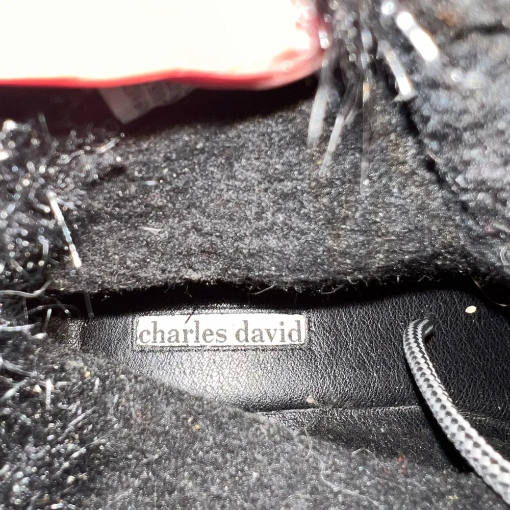 Charles David Raider Faux Fur Combat Boots - Picture 9 of 13
